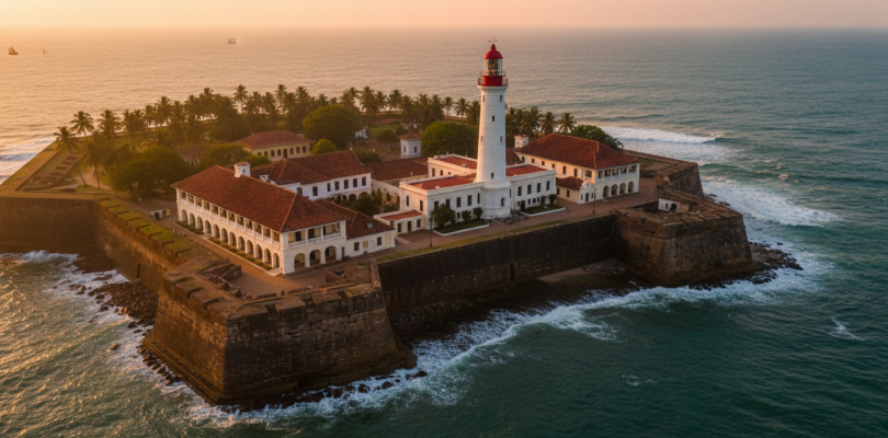 Coastal road toward Galle